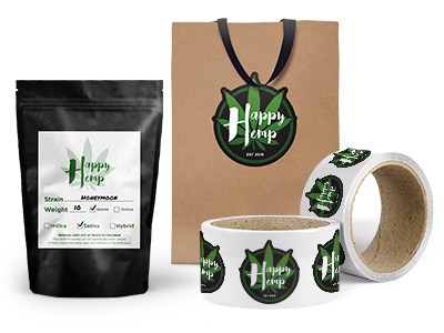 StickerYou custom products for the marijuana industry