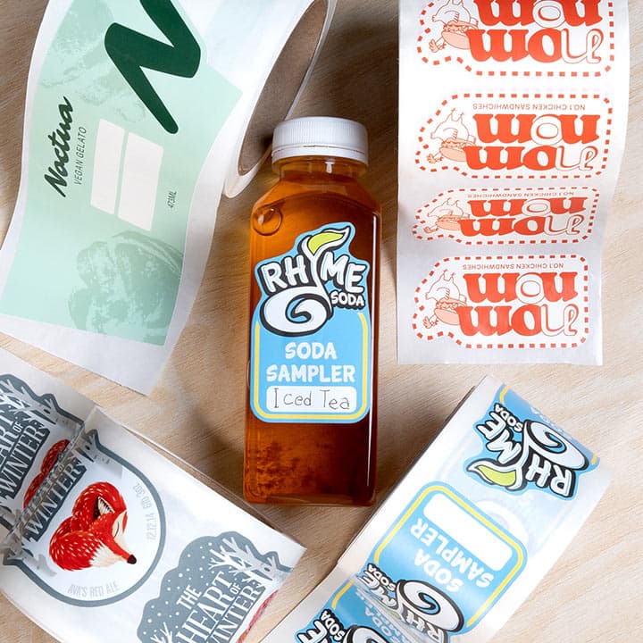 Sticker Rolls, Roll Stickers