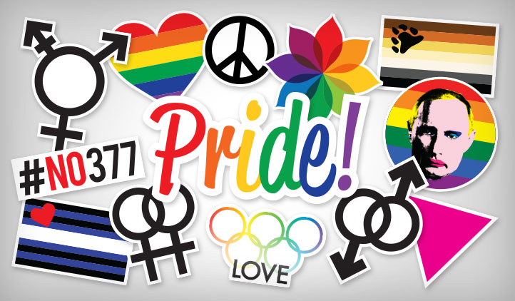 World Pride Stickers