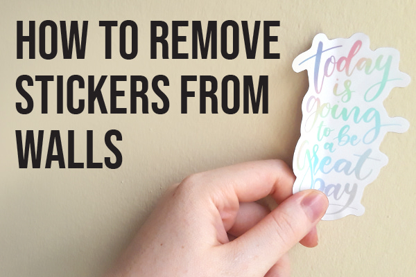 How to Remove Stickers From Walls Without Damaging Paint