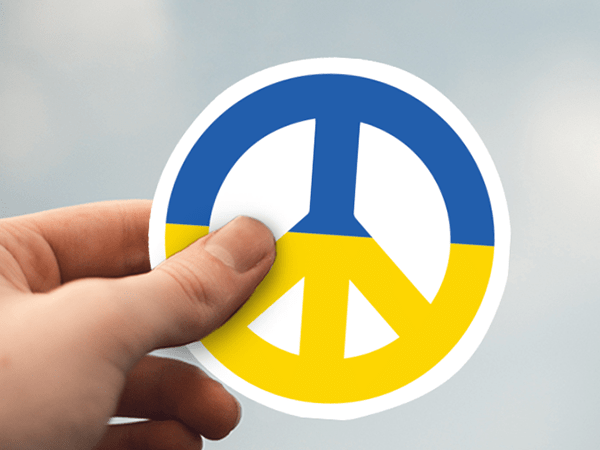 Ukraine Peace Sign