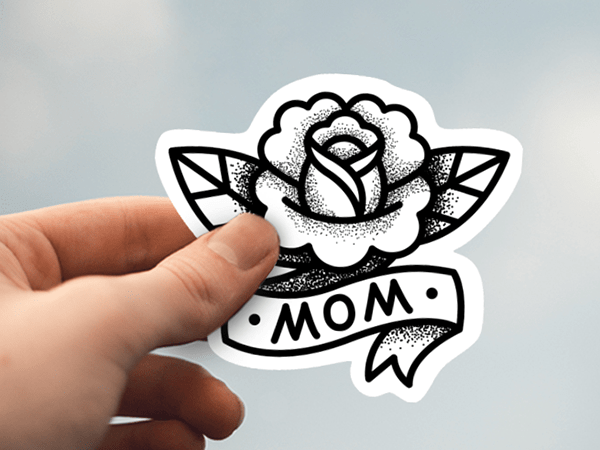 Flower Mom Tattoo