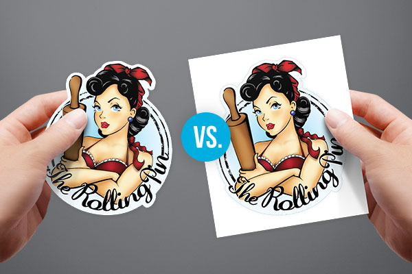 What is the difference between Die Cut and Kiss Cut Stickers? - Want  Stickers