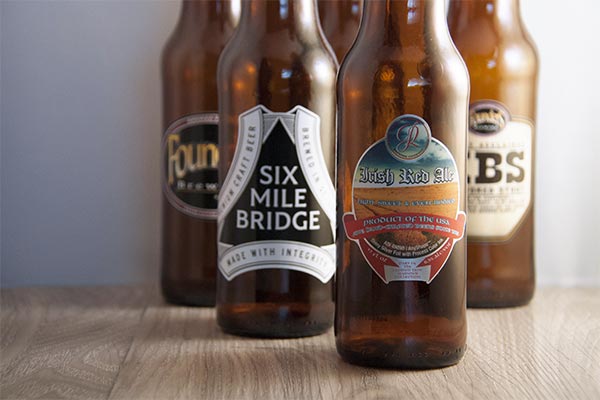 Custom beer bottle labels