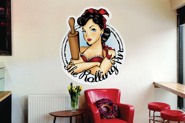 Rolling Pin Wall Decal