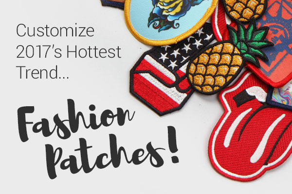 Customize 2017's Hottest Trend... Fashion Patches | StickerYou Blog