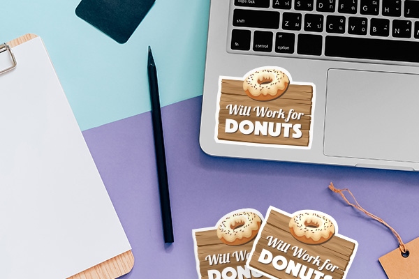 custom mackbook decal will work for donuts