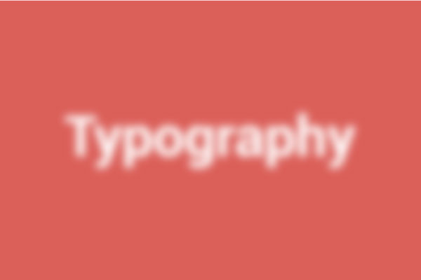 Typographic contrast