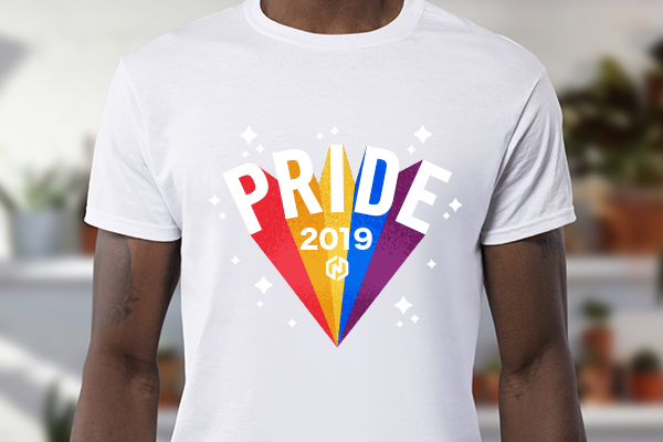 "Pride 2019" Iron-On T-Shirt