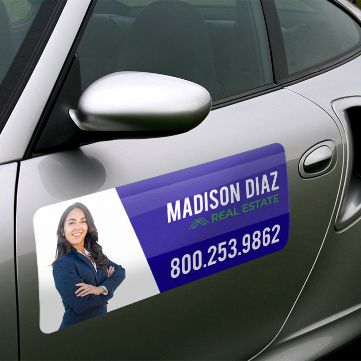 A2 Size Car Magnetic Sticker/full color print/Magnet Sticker