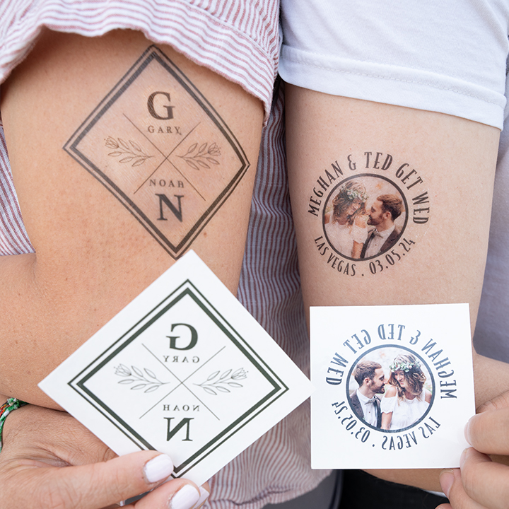 Custom Temporary Tattoo Singles