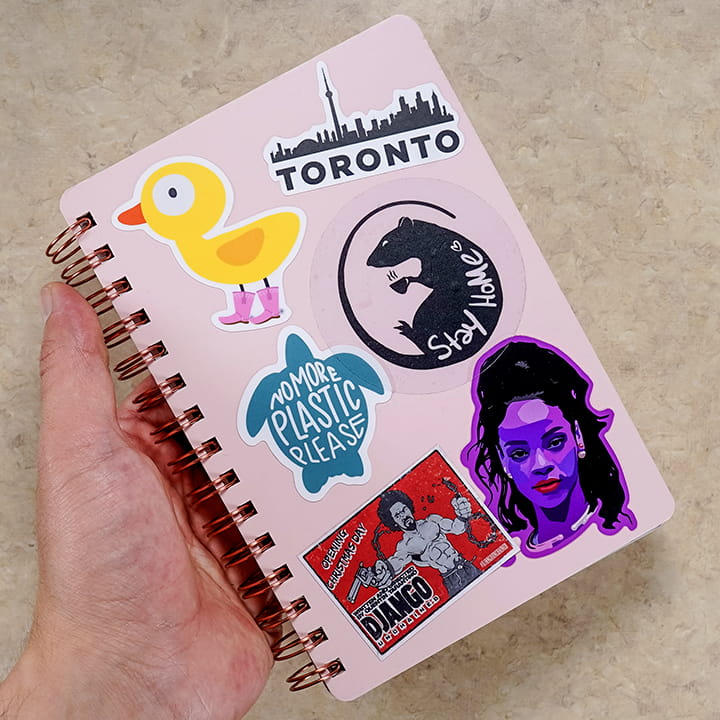 Clear Die-Cut Stickers