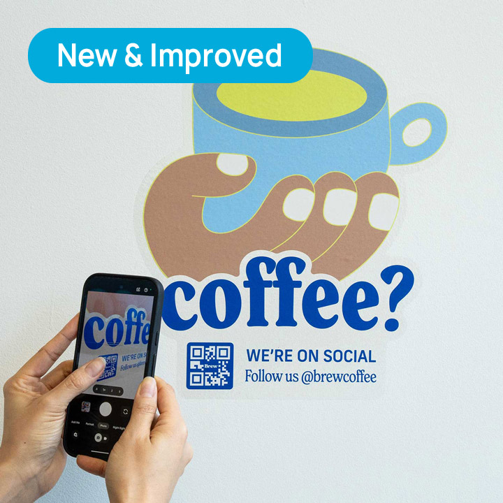 Custom Clear Wall Decals: Transparent Wall Stickers | StickerYou Canada 1