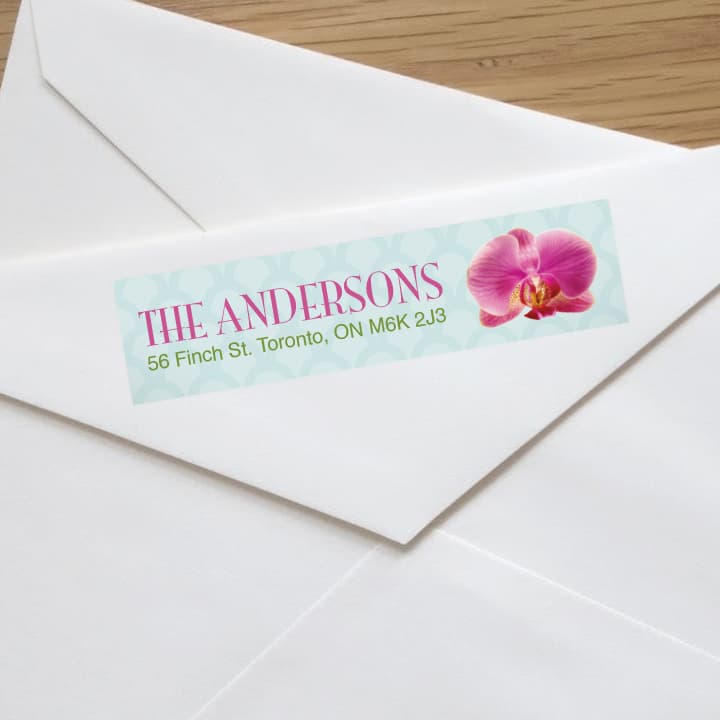 Personalised RETURN ADDRESS Sticky Labels Stickers  Post 