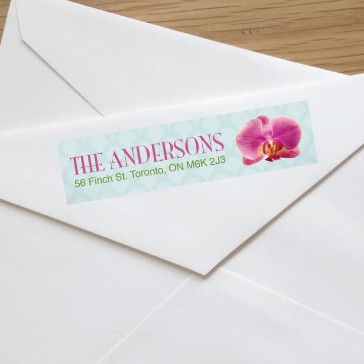 Botanical Collection Address Label Self adhesive Address Label Set Of 