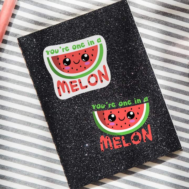 Clear Die-Cut Stickers