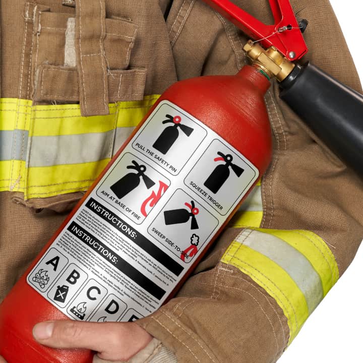 Durable Roll Labels - Safety