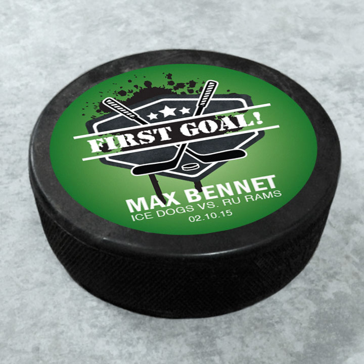 My Photo Personalized Official Hockey Puck