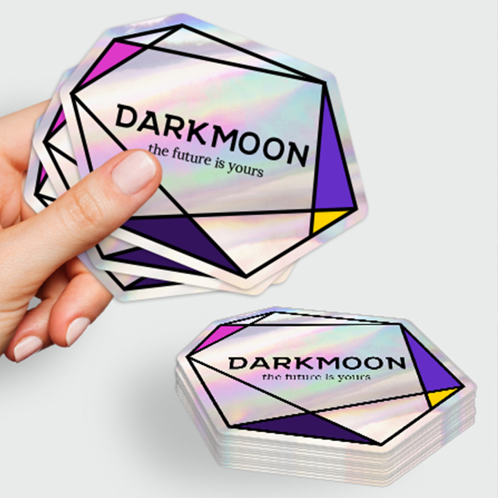 Custom Holographic Stickers in Bulk – Printkeg