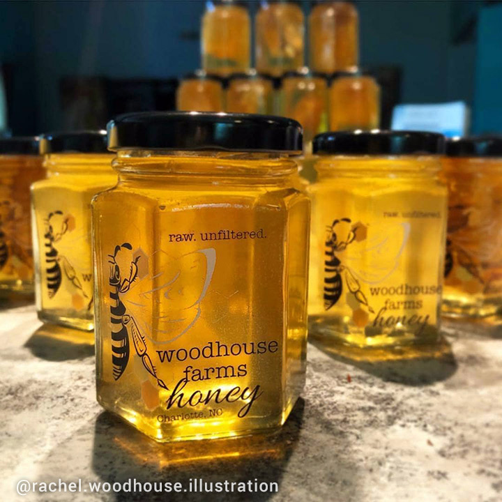 Custom Honey & Jar Label | Durable & Easy To Apply