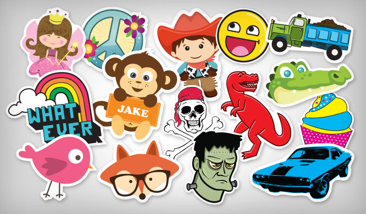 Custom Kids Stickers | Highest Quality 