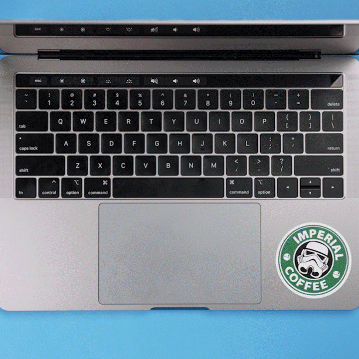 Custom laptop stickers