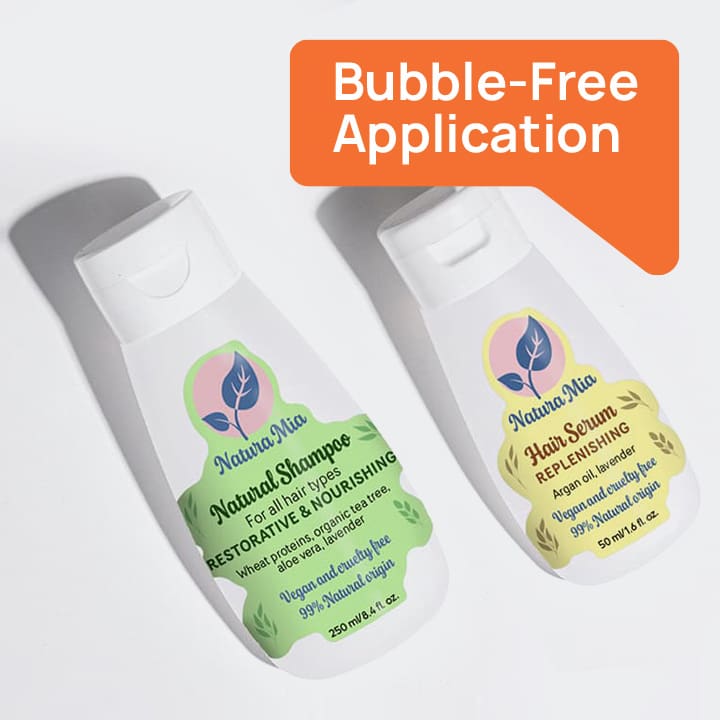 bubble-free application