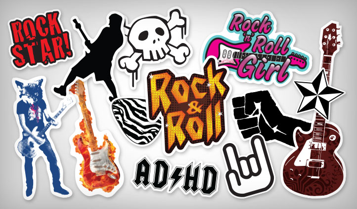 Rock Stickers 