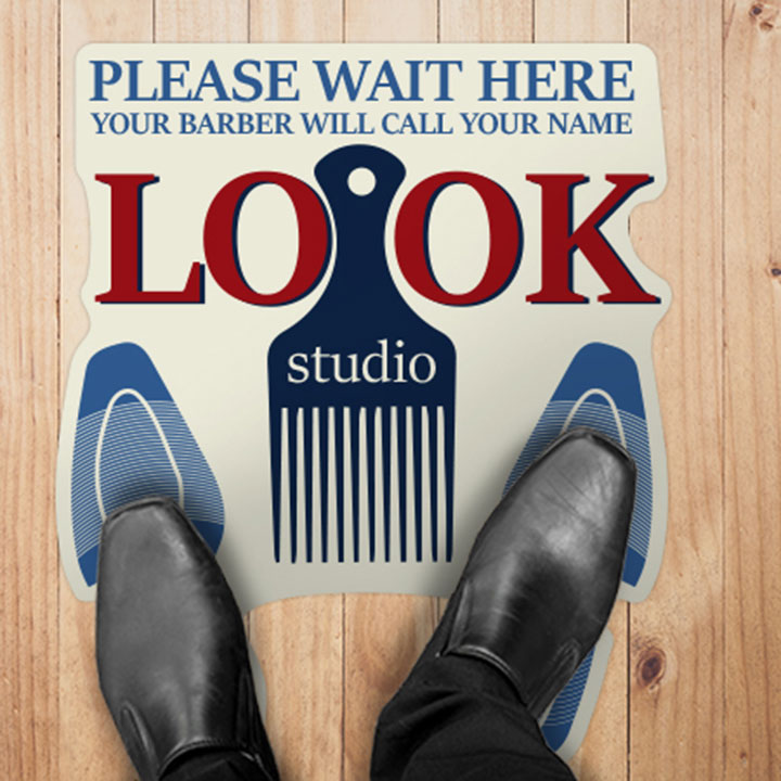 Custom Indoor Floor Decals | Certified Slip Resistant 1