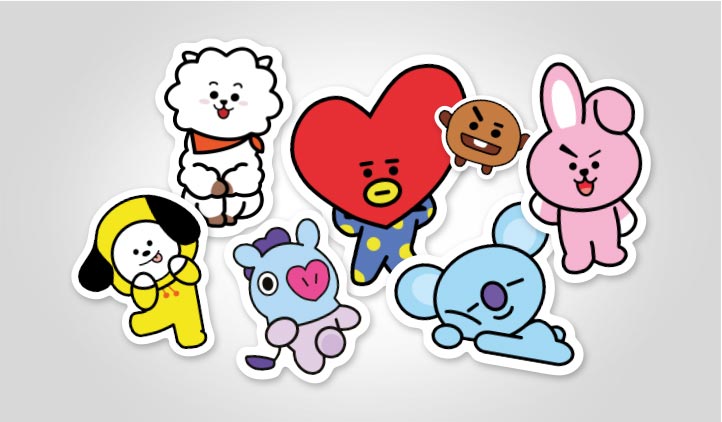 BTS Stickers