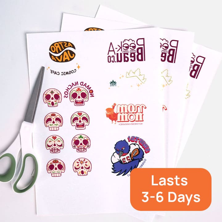 Custom Temporary Tattoo Pages | StickerYou Canada 4