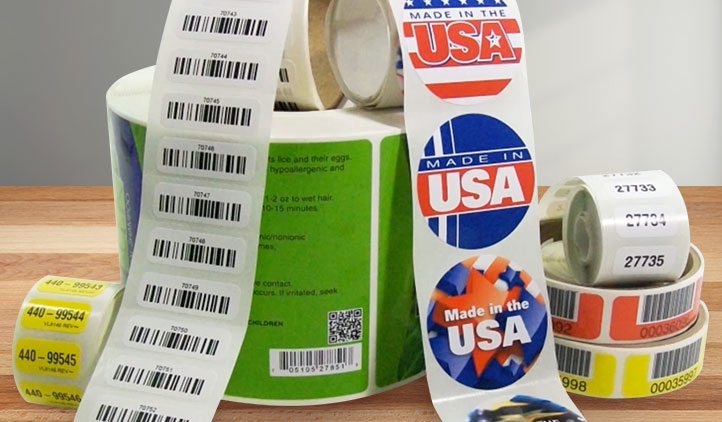 Serial Number Barcode Labels