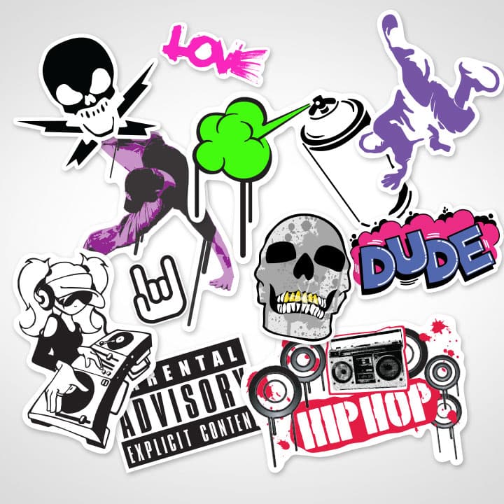 Graffiti Stickers Pack