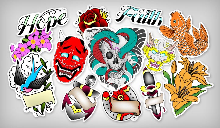 990+ Free Tattoo Art Stickers HD Tattoo Photos