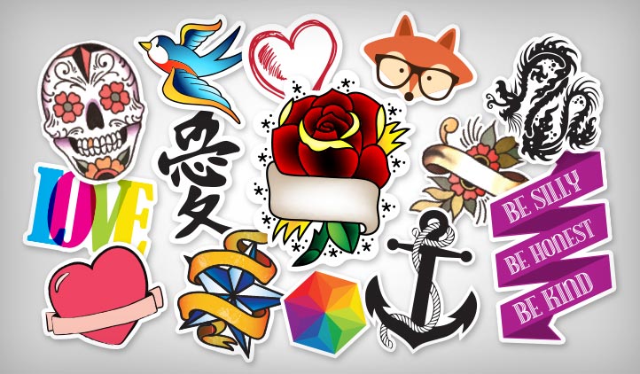  Tattoo  Art  Stickers  StickerYou Products StickerYou