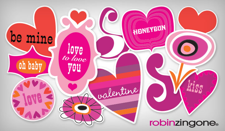Valentine's by robin zingone