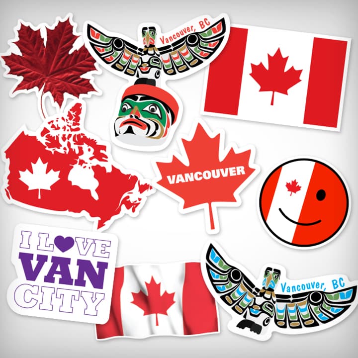 Vancouver Stickers 