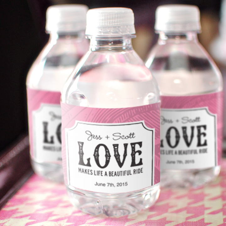 Custom Water Bottle Labels | Personalized + Satisfaction Guaranteed