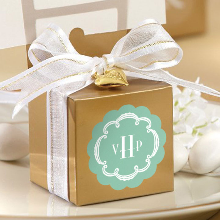 Wedding Favor Label W2 Thank You Stickers Personalized Thank You Labels Party Favor Stickers