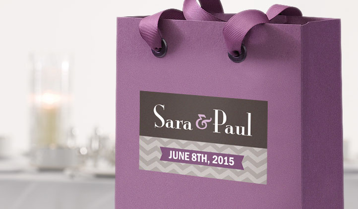 Wedding Favor Labels