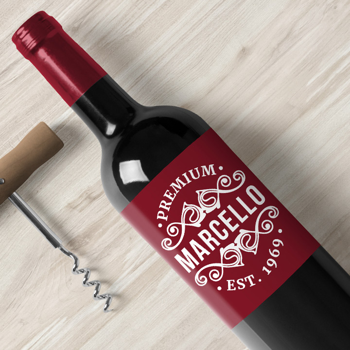 Custom Wine Label Paper Stickers, Labels & Tags