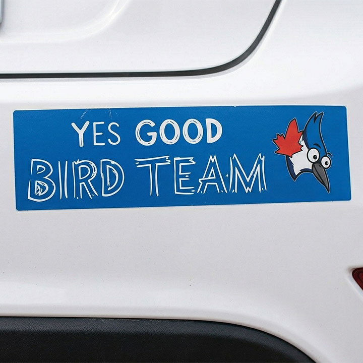 Yes Good Bird Team Bumper Sticker