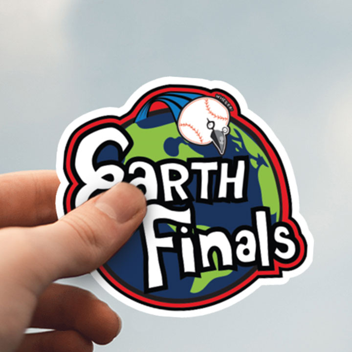 Earth Finals Die-Cut Sticker