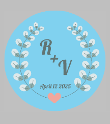 Save the Date 2"x2" 