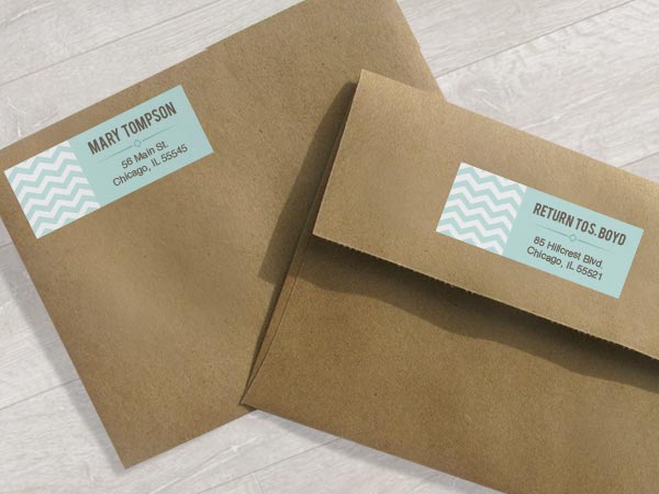 Make custom address labels for event invitations, your business, or your home at StickerYou!