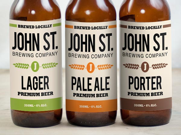 Upload your own logo or artwork and make your own beer labels with standard bottle sizes at StickerYou.