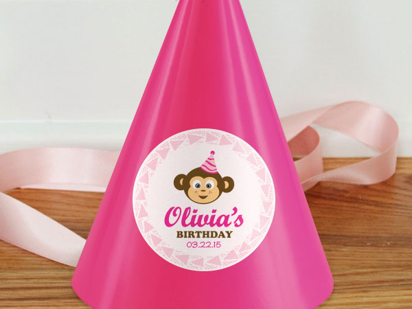 Make birthday labels for your child's next party! Match the theme or decor, personalize and order at StickerYou.