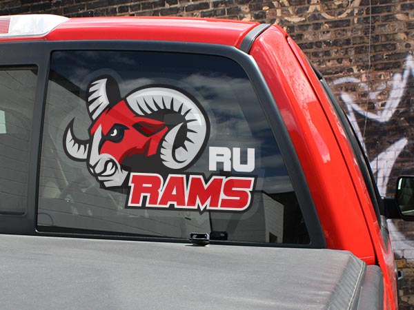 Create custom decals for your vehicle windows using StickerYou.com. Upload your own artwork and order in any size, shape, or quantity.