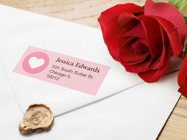 Address Labels for Valentine's Day