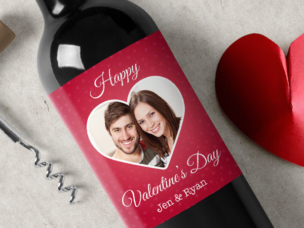 Wine Labels for Valentine's Day